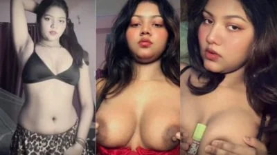 Sexy Ladki Ne Camera Ke Saamne Poori Nangi Hokar MMS Banaya